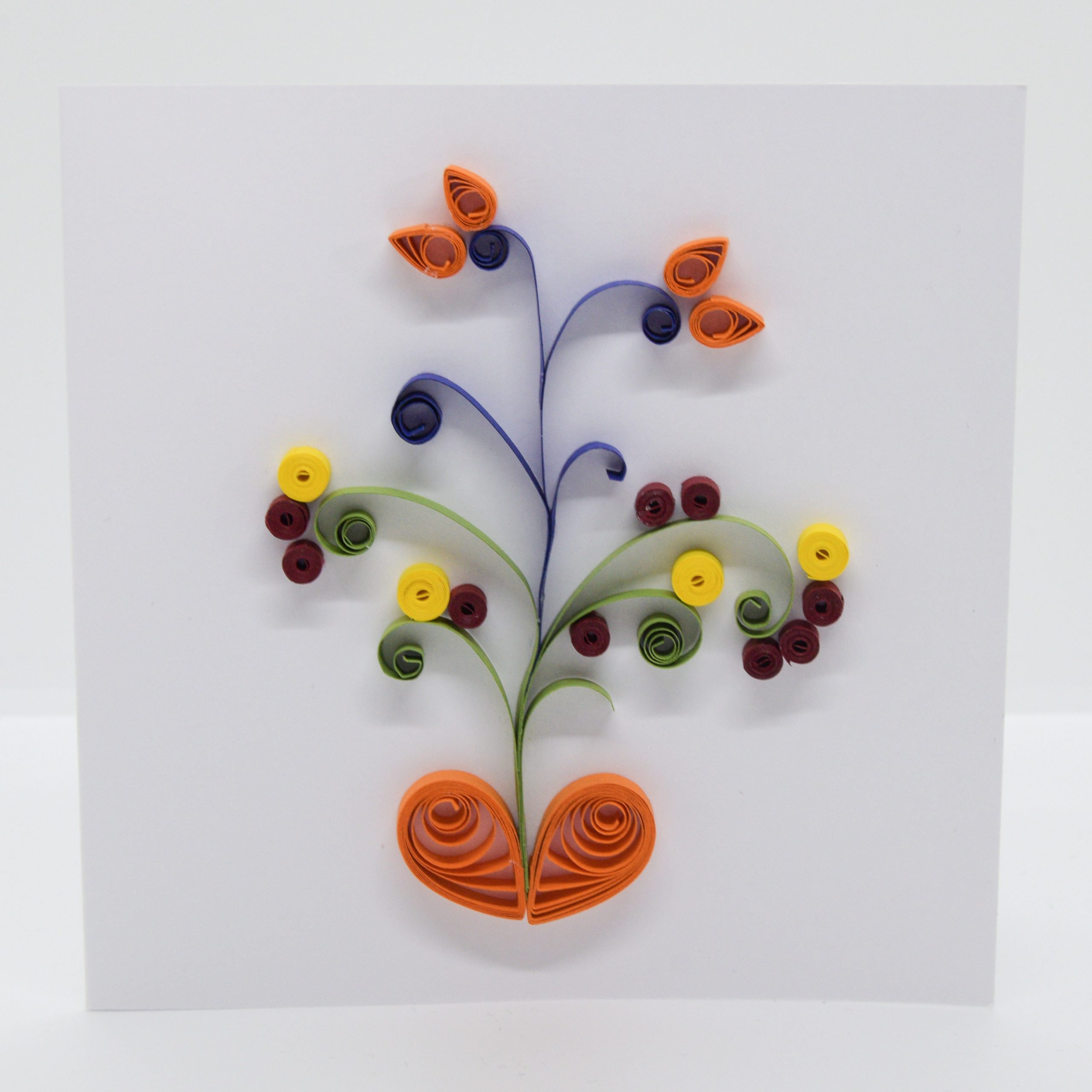 Quilled Abstract Pattern 1 Card