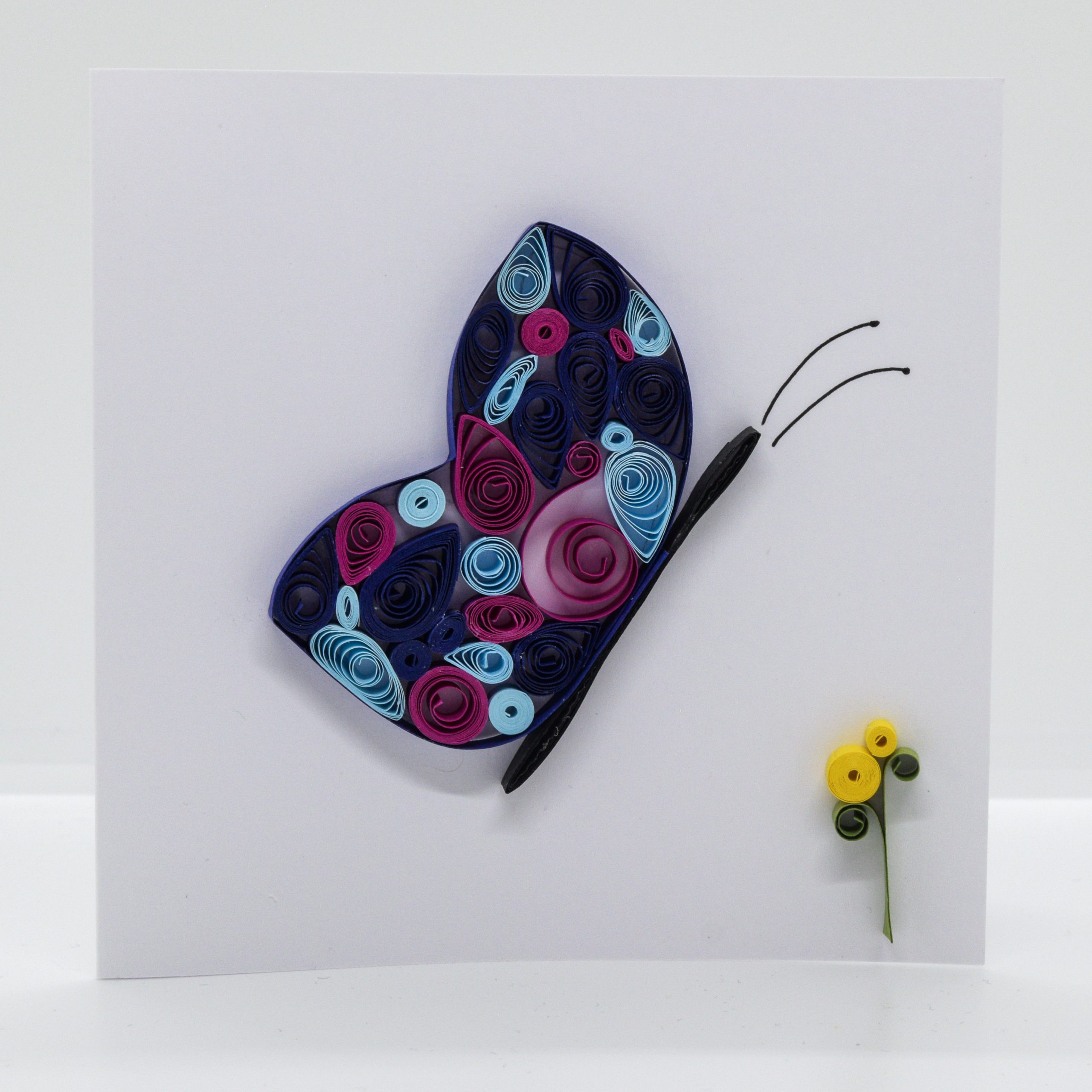 Quilled Butterfly Card